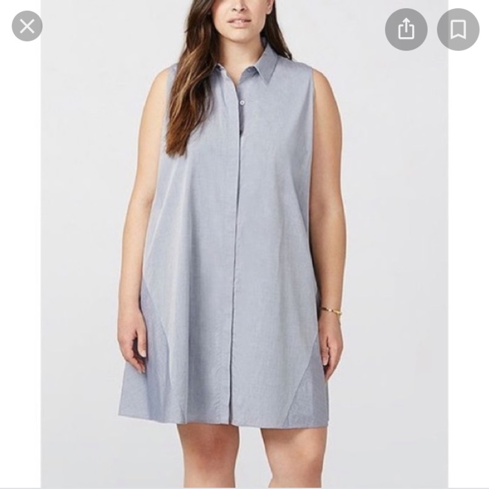 Rachel Roy Chambray Shirt Dress